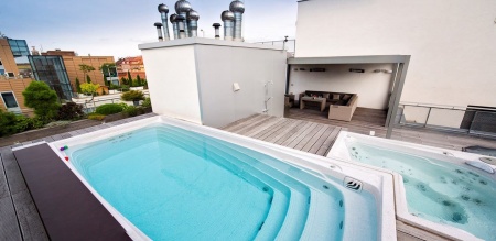 Плавательный спа бассейн USSPA Swim Spa XL