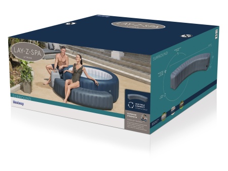 Bestway 60308 BW Надувная скамья 200х40х40см, для круглых СПА-бассейнов