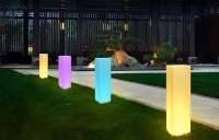 Светильник Колонна 30х115 питание от сети 220В, RGB Светильник Колонна 30х115 питание от сети 220В, RGB