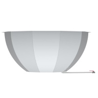 Банный чан 10 граней с обшивкой и лестницей