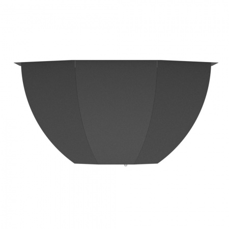 Банный чан 6 граней под самоотделку (Чёрный)