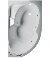 Ванна 1 Марка Diana 160x100 (Правая) с гидромассажем